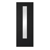 Pre-finished Vancouver Black Glazed Internal Door Laminate Internal Door